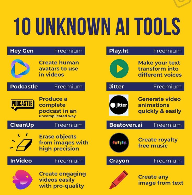 10 UNKNOWN AI APPS…